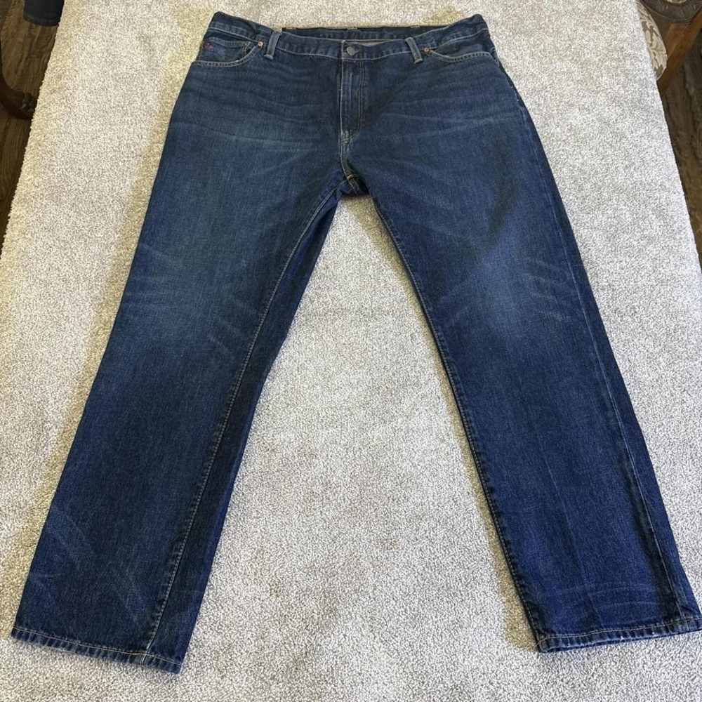 Y2K Polo Blue Jeans 42B x 32 Classic Denim Ralph Lauren Style